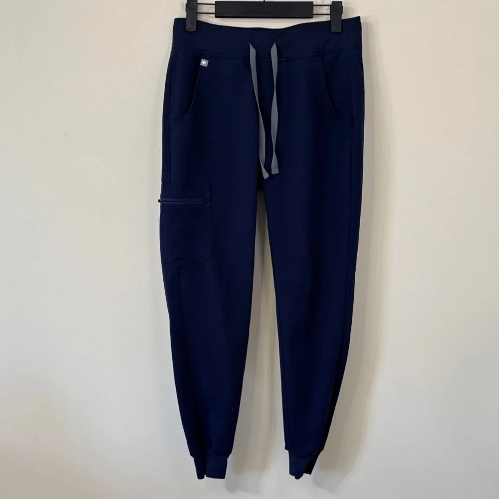 FIGS Zamora Jogger Scrub Pants Navy Size XS - Picture 2 of 9